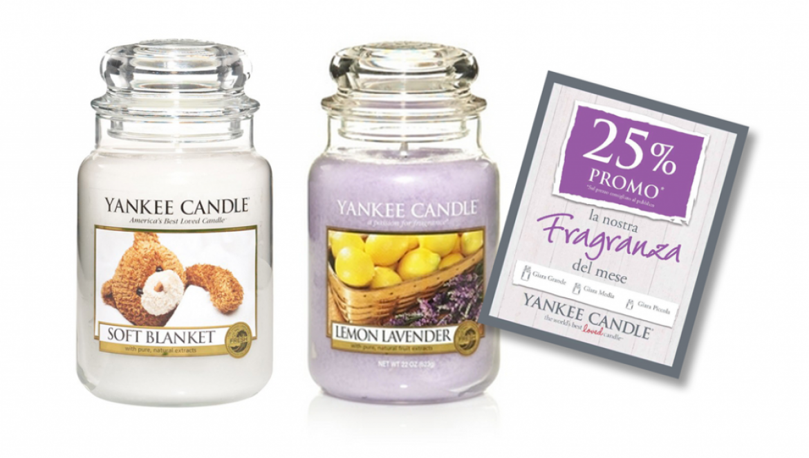 Yankee Candle SCONTO 25%